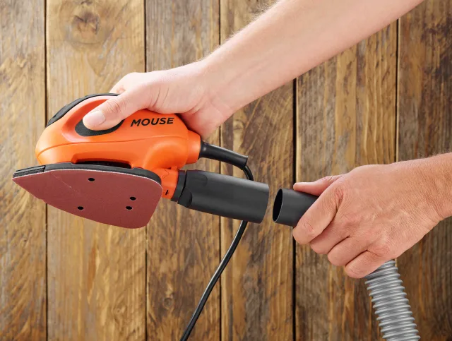 BLACK + DECKER 55W Mouse Sander + 6 Sanding Sheets - Image 4