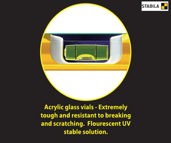 Stabila 70-40 Single Plumb Spirit Level 2 Vial 40cm - Image 4