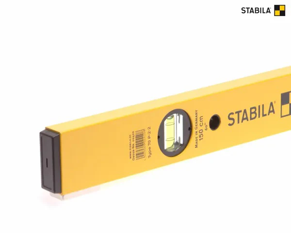 Stabila 70P-2 Double Plumb 4 Vial Spirit Level 02420 150cm