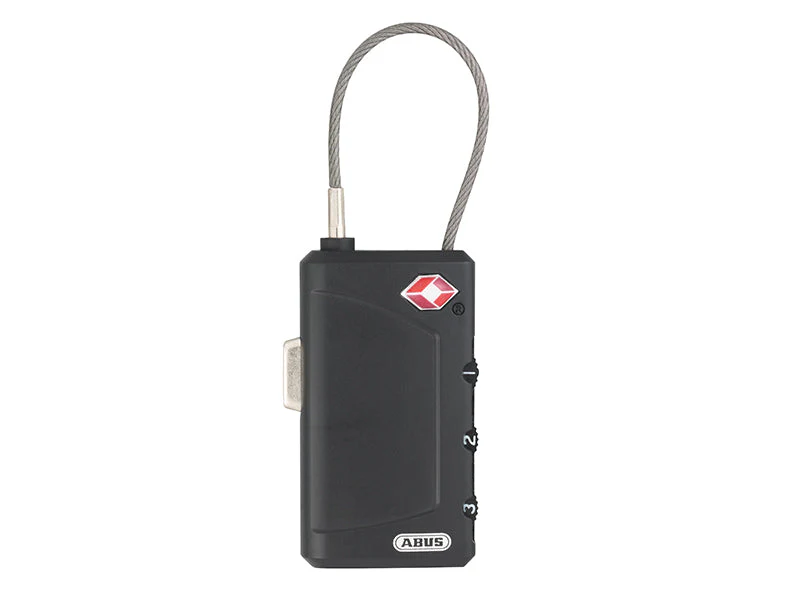 ABUS Mechanical 148 TSA 30mm Combination Cable Luggage Lock - Image 2