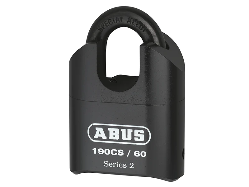 ABUS Mechanical  190/60 60mm Heavy-Duty Combination Padlock Closed Shackle (4-Digit) Carded
