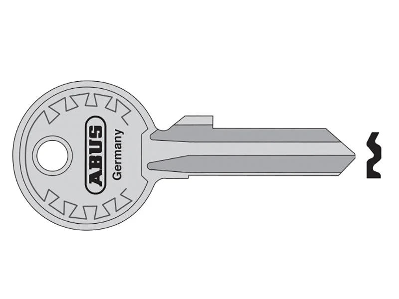 ABUS Mechanical  24-26-28 Right Hand 4/5 Key Blank