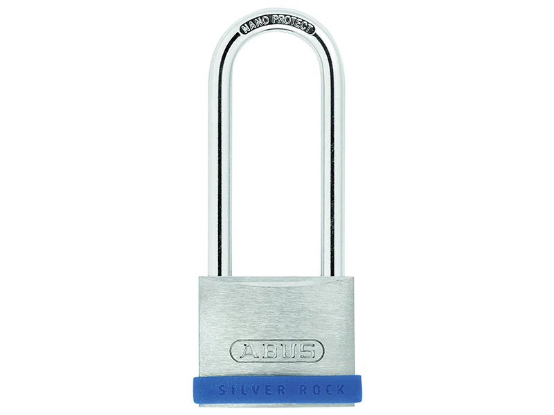 ABUS Mechanical  40mm Silver Rock™ 5 Padlock Long Shackle 63mm Keyed Alike