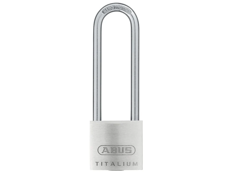 ABUS Mechanical 54TI/40mm TITALIUM™ Padlock 63mm Long Shackle Carded - Image 2