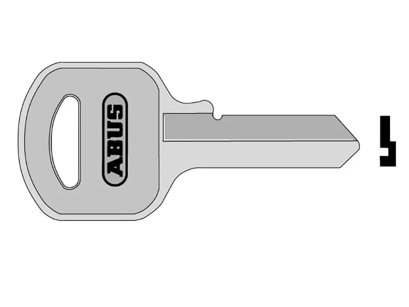 ABUS Mechanical  55/60 60mm Key Blank (K/A Only) - Image 2