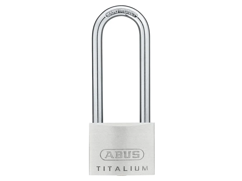 ABUS Mechanical  64TI/50mm TITALIUM™ Padlock 80mm Long Shackle - Image 2