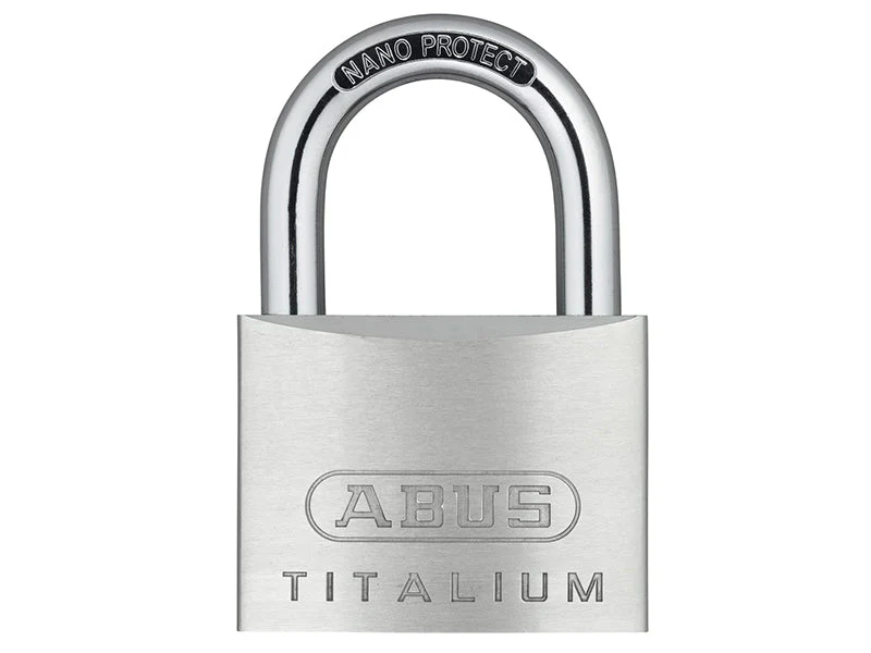 ABUS Mechanical  64TI/60mm TITALIUM™ Padlock Keyed Alike KA6607