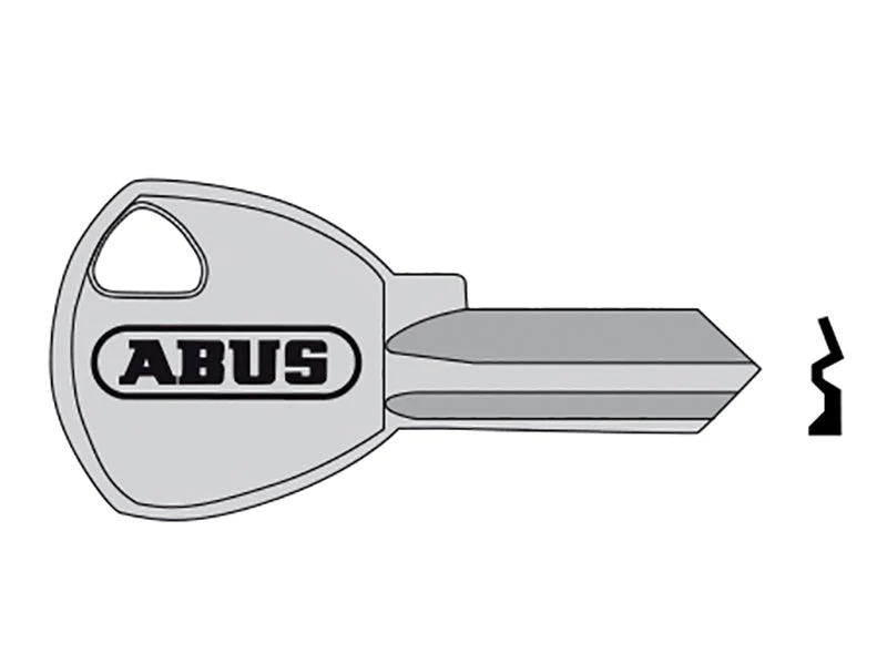 ABUS Mechanical  65/20 20mm New Profile Key Blank - Image 2