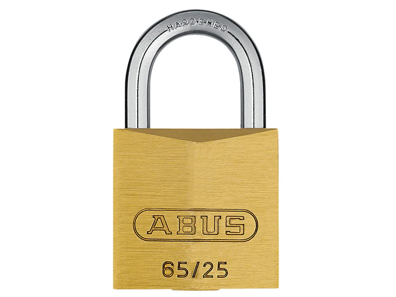 ABUS Mechanical  65/25mm Brass Padlock Keyed Alike 6253 - Image 2