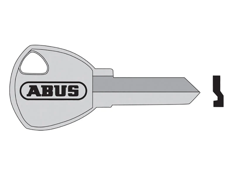 ABUS Mechanical  65/30 30mm Old Profile Key Blank