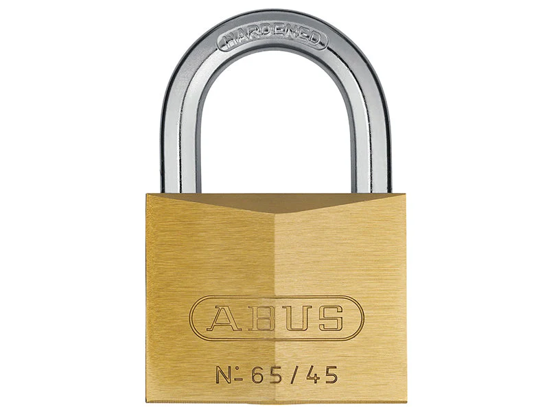 ABUS Mechanical  65/45mm Brass Padlock Carded - Image 2