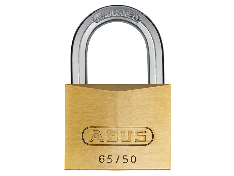 ABUS Mechanical  65/50mm Brass Padlock Keyed Alike 6506 - Image 2