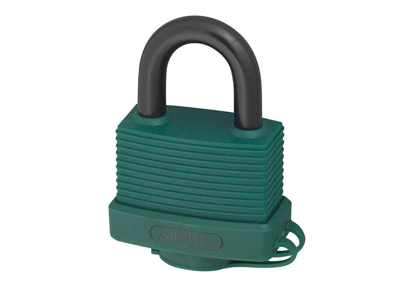 ABUS Mechanical 70AL/45mm Aluminium Padlock Green Keyed Alike 6401 - Image 2