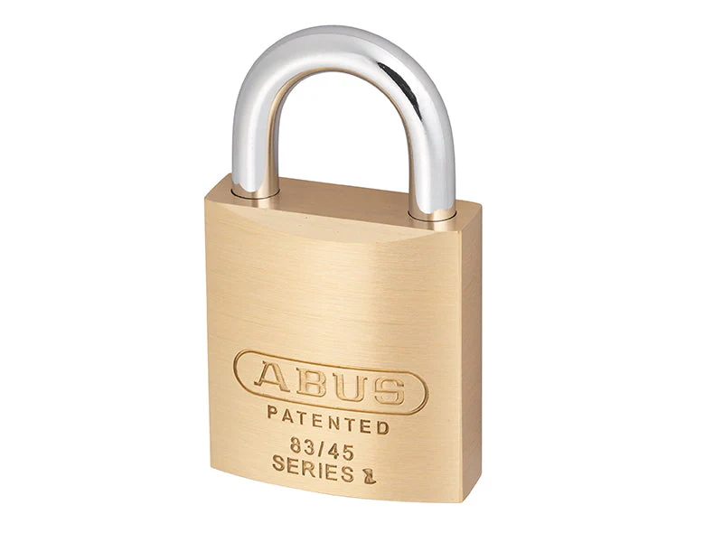 ABUS Mechanical  83/45mm Brass Body Padlock Carded
