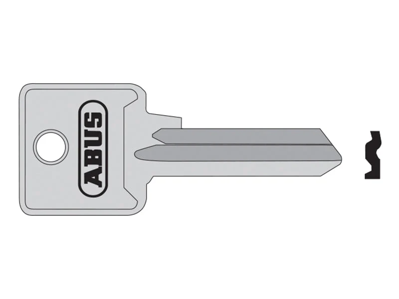 ABUS Mechanical  85/40 40mm L Key Blank - Image 2