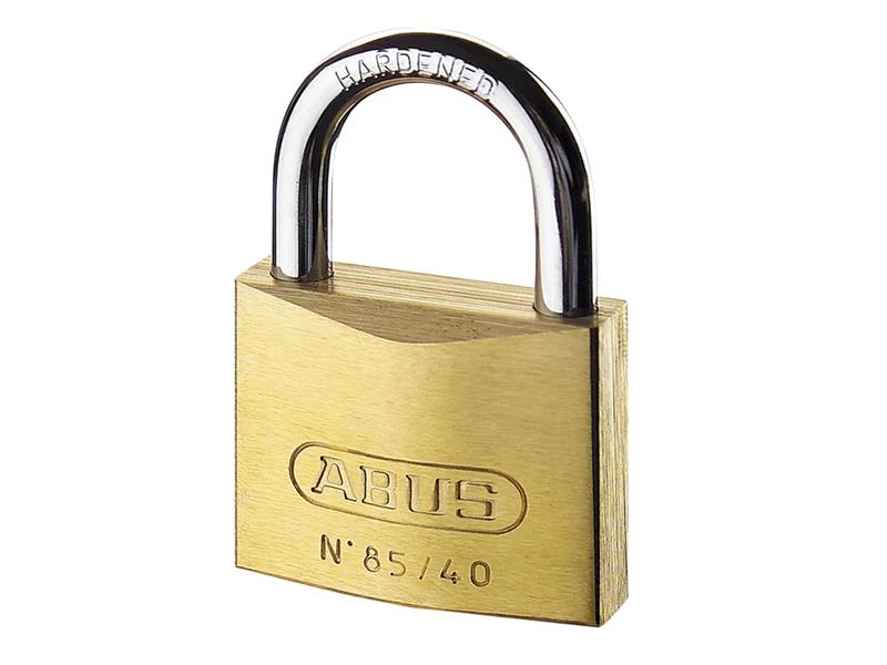 ABUS Mechanical  85/60mm Brass Padlock Carded