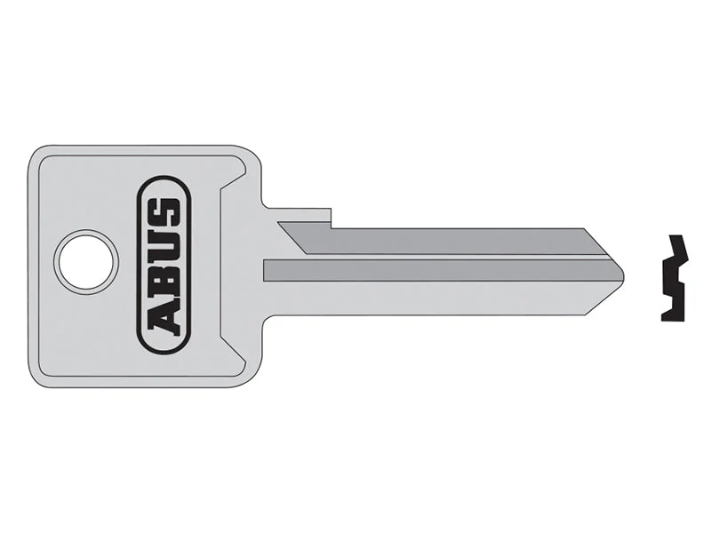 ABUS Mechanical  85/70 Left Hand Key Blank