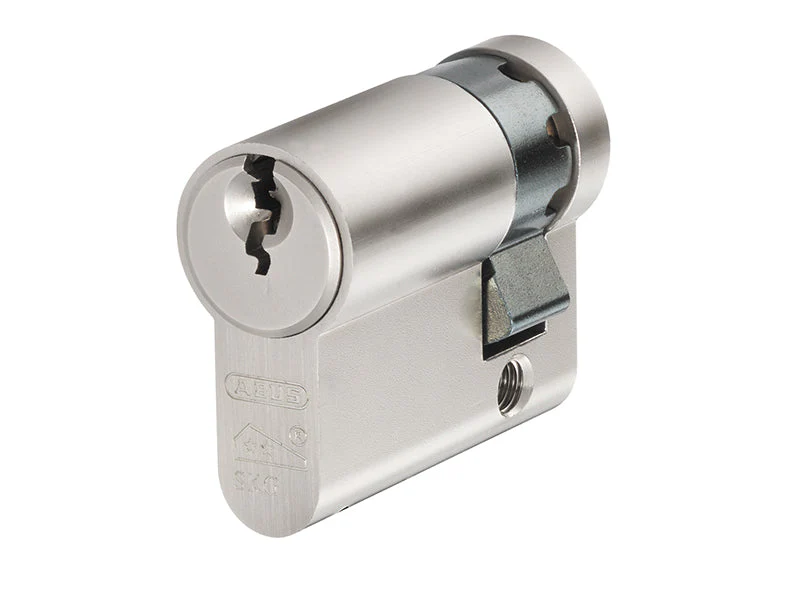 ABUS Mechanical  E60NP Euro Half Cylinder Nickel Pearl 10mm / 30mm Visi - Image 2
