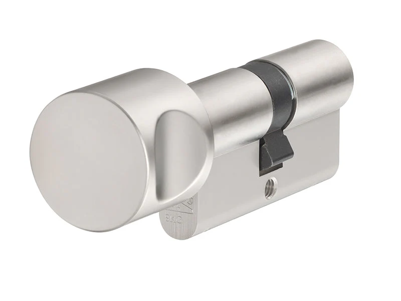 ABUS Mechanical  KE60NP Euro Thumbturn Cylinder Nickel Pearl Z45mm / K55mm Visi - Image 2