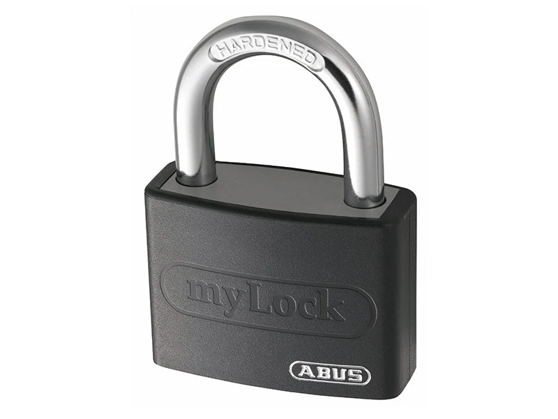 ABUS Mechanical T65AL/40mm My Lock Aluminium Padlock Black Keyed Alike 6402 - Image 2
