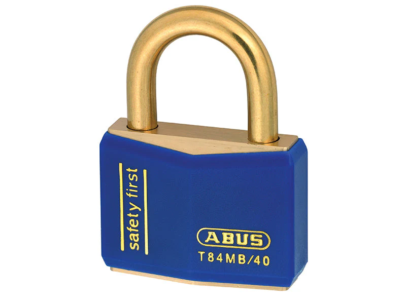 ABUS Mechanical  T84MB/40mm Blue Rustproof Padlock Keyed Alike 8406