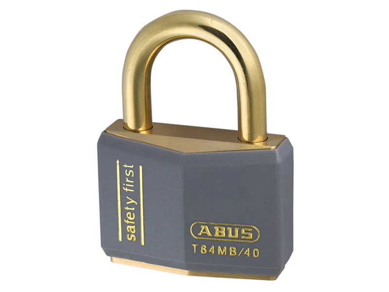 ABUS Mechanical  T84MB/40mm Grey Rustproof Padlock Keyed Alike 8405 - Image 2