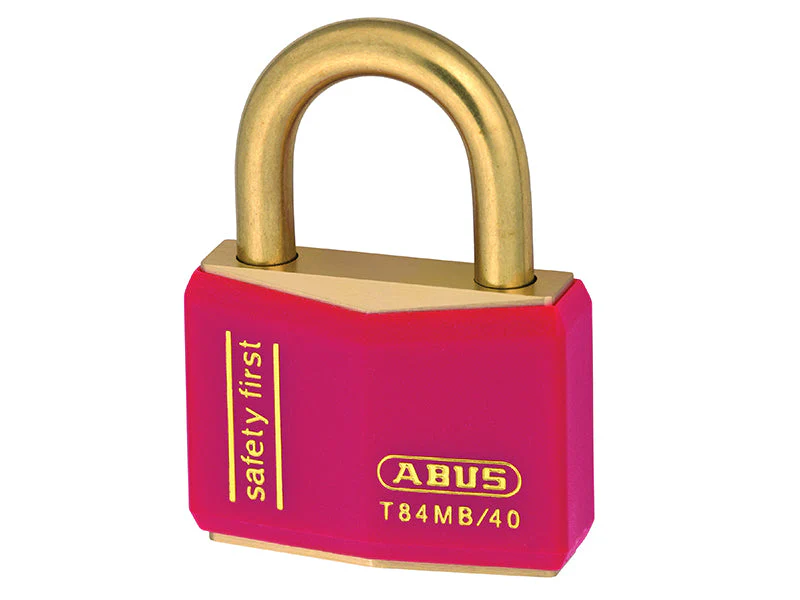 ABUS Mechanical  T84MB/40mm Red Rustproof Padlock Keyed Alike 8404