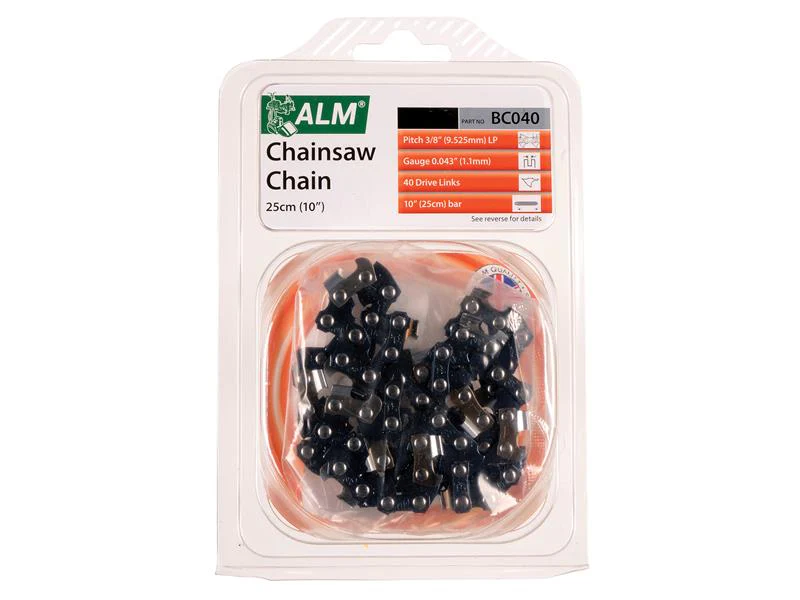 ALM Manufacturing BC040 Chainsaw Chain 3/8in x 40 links - Fits 25cm Bars - Image 2