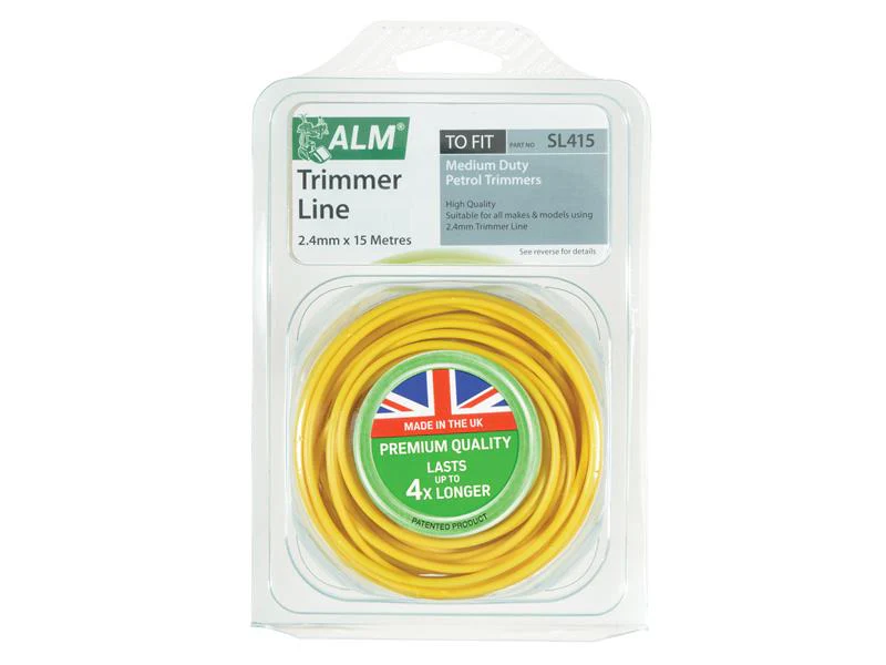 ALM Manufacturing SL415 Medium-Duty Petrol Trimmer Line 2.4mm x 15m - Image 2