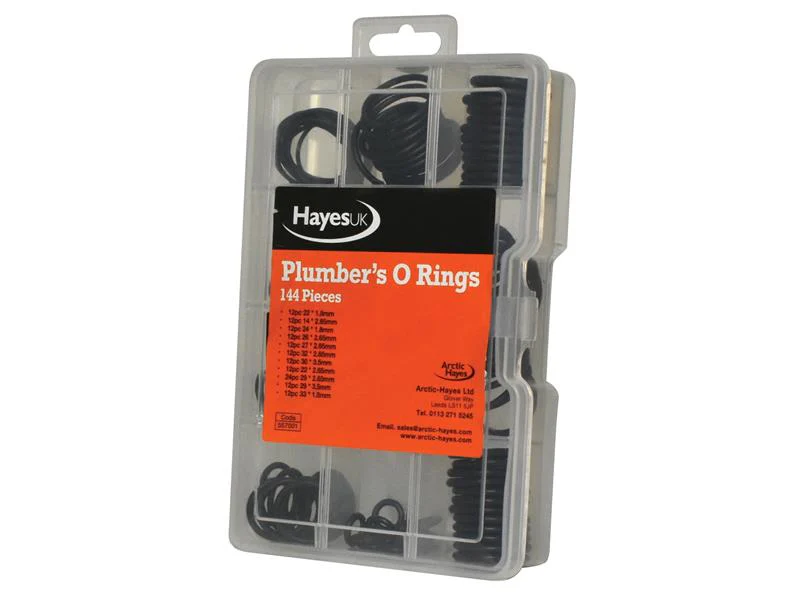 Arctic Hayes Plumber's O-Ring Kit, 144 Piece - Image 2