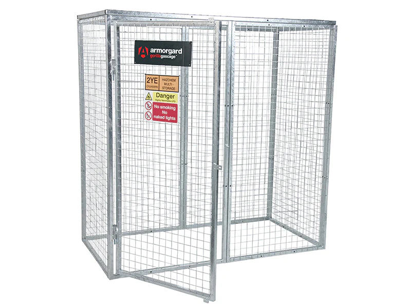 Armorgard  GGC7 Gorilla Bolt Together Gas Cage 1812 x 966 x 1831mm - Image 2