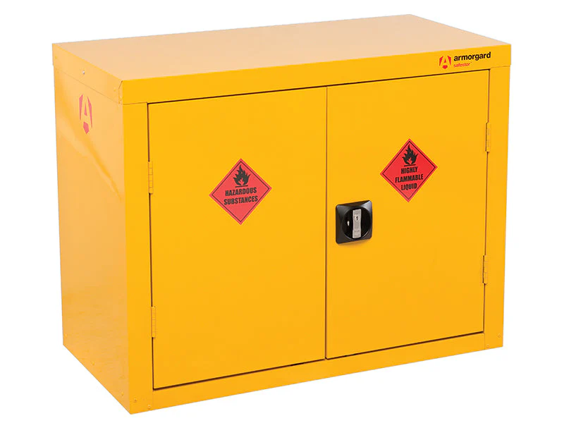 Armorgard  HFC1 SafeStor™ Hazardous Floor Cupboard 900 x 465 x 700mm - Image 2