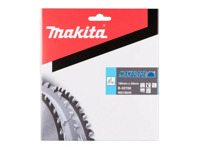 Makita B-32708 MAKBLADE Mitre Saw Blade 190 x 20mm x 24T - Image 2
