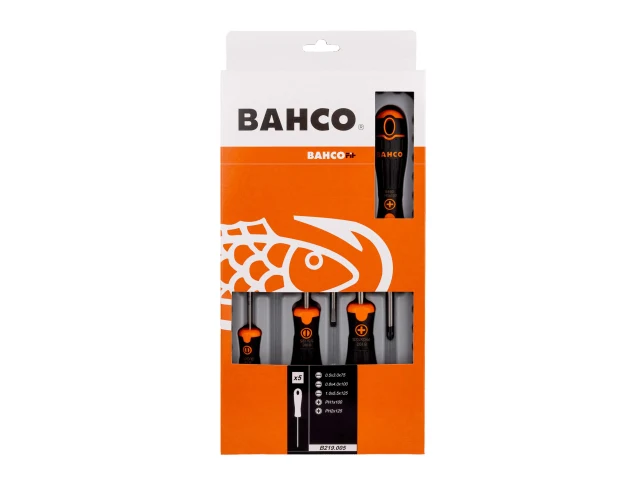 Bahco B219.005 BAHCOFIT Screwdriver Set, 5 Piece - Image 2
