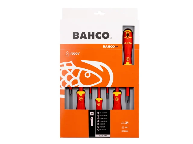 Bahco B220.017 BAHCOFIT Insulated Screwdriver Set, 7 Piece - Image 3