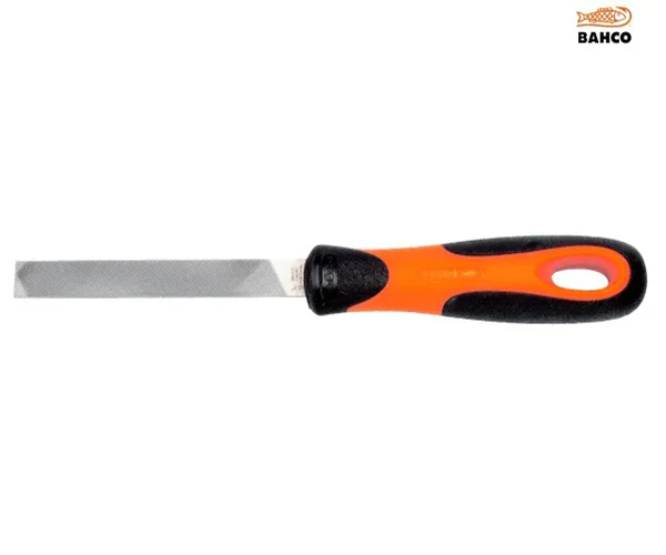 Bahco 1-100-10-1-2 ERGO™ Handled Flat Bastard Cut File 250mm (10in) - Image 3