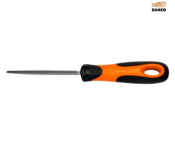 Bahco 1-160-08-2-2 ERGO™ Handled Engineering Square Second Cut File 200mm (8in) - Image 2