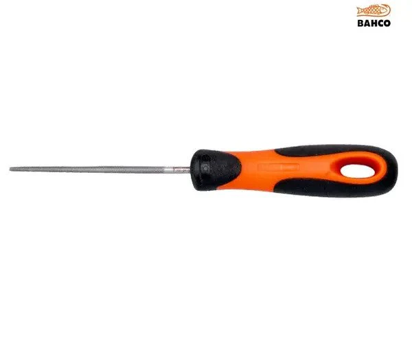 Bahco 1-230-08-1-2 ERGO™ Handled Round Bastard Cut File 200mm (8in) - Image 2
