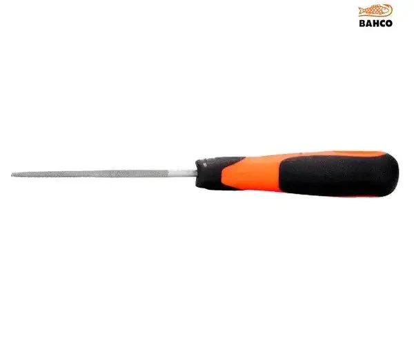 Bahco 1-230-08-1-2 ERGO™ Handled Round Bastard Cut File 200mm (8in) - Image 3