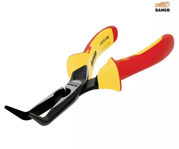 Bahco 2427S ERGO™ Insulated Bent Nose Pliers 160mm (6.1/4in) - Image 3