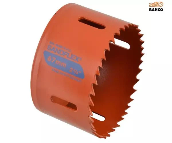 Bahco 3830-67-C Bi-Metal Variable Pitch Holesaw 67mm - Image 2
