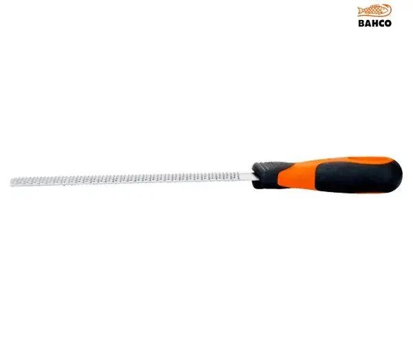 Bahco 6-343-08-2-2 ERGO™ Half-Round Second Cut Cabinet Rasp 200mm (8in) - Image 3