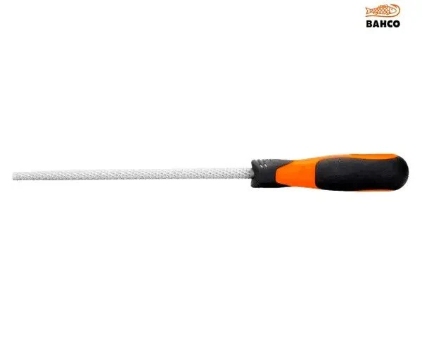 Bahco 6-345-08-2-2 ERGO™ Round Second Cut Cabinet Rasp 200mm (8in) - Image 3