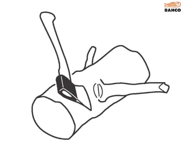 Bahco Camping Hatchet HUS 1.0-650 1.4kg - Image 2
