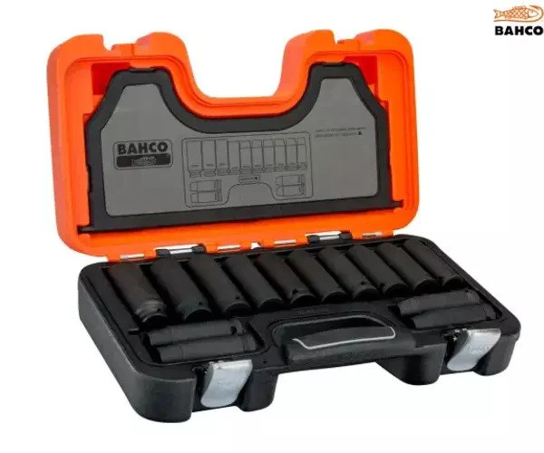 Bahco DD/S14 Deep Impact Socket 14 Piece Set 1/2in Square Drive - Image 2