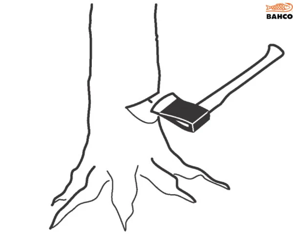 Bahco Felling Axe Ash Handle FGS 1.8-810 2.4kg - Image 2