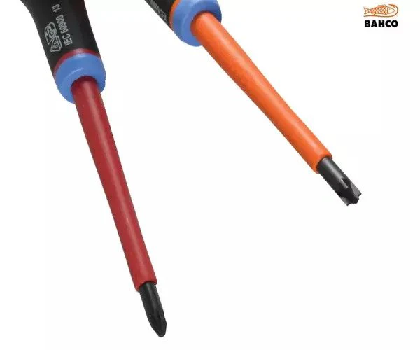 Bahco Mixed Insulated ERGO™ Screwdriver Set, 6 Piece - Image 2