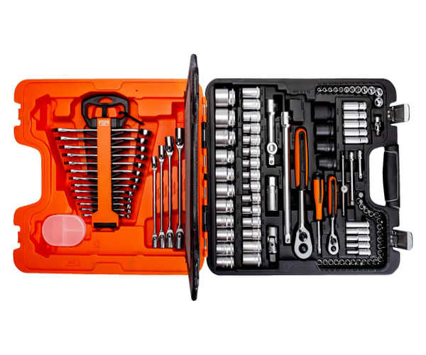 Bahco S108 Socket & Combination Spanner Set of 108 Metric 1/4in & 1/2in Drive - Image 3