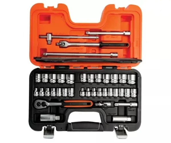 Bahco S380 Socket Set of 38 Metric 3/8in Drive