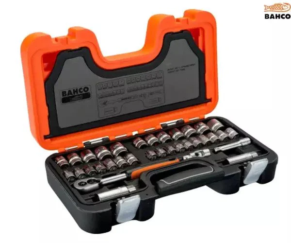 Bahco S380 Socket Set of 38 Metric 3/8in Drive - Image 2